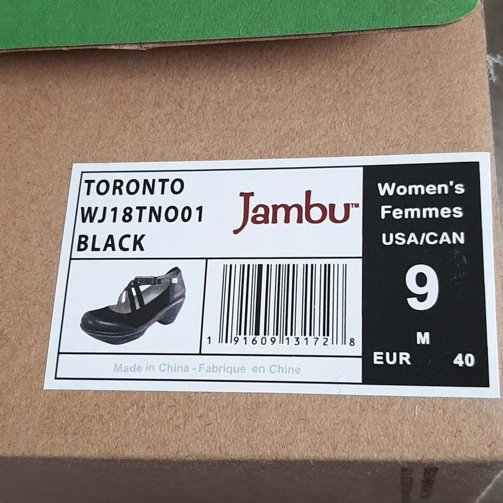 Jambu Toronto Black 9M Shoes NIB - Picture 7 of 10